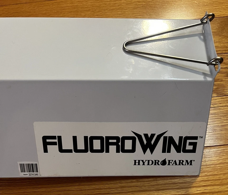 Campana ligera FluoroWing Hydro Farm Grow - *Bombilla incluida* Cultivo doméstico compacto Foto 3 de 4