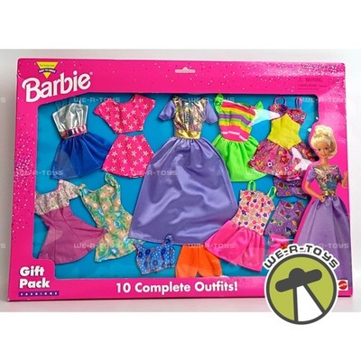 Barbie Gift Pack Fashions 10 Complete Outfits Fashion Set 68210-92