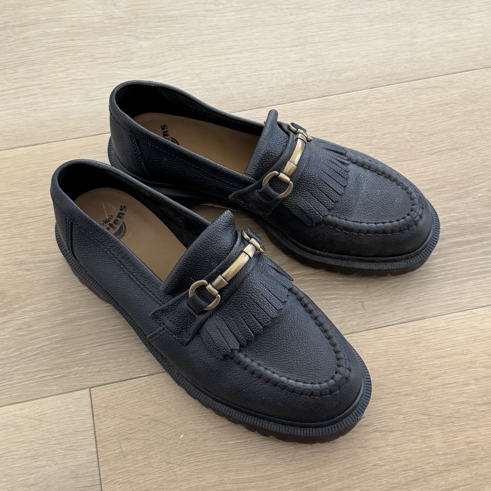 RARE Dr Martens ADRIAN SNAFFLE WESTMINSTER LEATHER LOAFERS size M8 L9