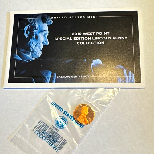 Photo of a 2019-W Lincoln Shield Cent Proof from an eBay listing that sold on Jul 18, 2026