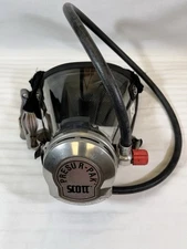 3M Scott Large Facepiece Mask 802167-01 Scott Pressure Demand Regulator 803572