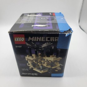 Lego 21107 Minecraft - THE END: ENDER DRAGON MICRO WORLD Complete