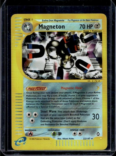 2003 Pokemon Aquapolis Magneton #22/147