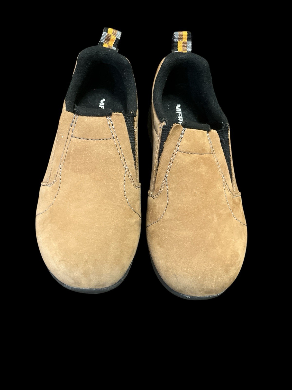 Scarpe mocassino Merrell Classic Taupe scamosciate slip on giungla mocassino escursionismo giovani taglia 12