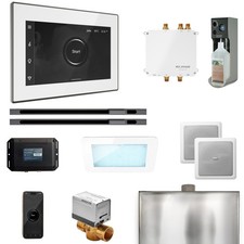 Mr Steam BLS1-XL Bliss Max Linear Package Steam Shower Control - White / Satin
