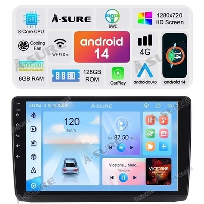6+128GB Radio Carplay Für Renault Trafic MK2 OPEL Vivaro A Autoradio GPS WIFI BT
