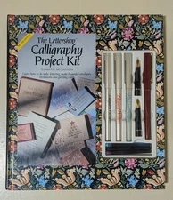 Vintage Lettershop Calligraphy Project Kit Deluxe | 1994 Hunt | Pens, Nibs, Ink