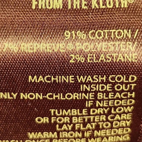 Kut from the Kloth High Rise Fab Ab Baby Boot Cut 5 Pocket Blue Jeans Size 24W - Picture 10 of 11