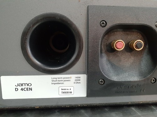 Very RARE Jamo D 4CEN Center Channel Speaker for Audiophile Tested Works - Picture 3 of 6