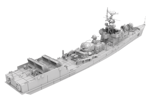 Kit Modelo 1/144 Proyecto Soviético 204 Pequeño Antisubmarino Clase Poti Línea de Flotación - Imagen 2 de 3