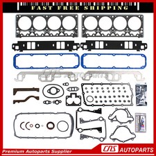 Full Gasket Set Fits 92-96 Jeep Grand Cherokee Chrysler Dakota 5.2l V8 Ohv Vin Y Full Gasket Set Fits 92-96 Jeep Grand Cherokee Chrysler Dakota 5.2l V8 Ohv Vin Y