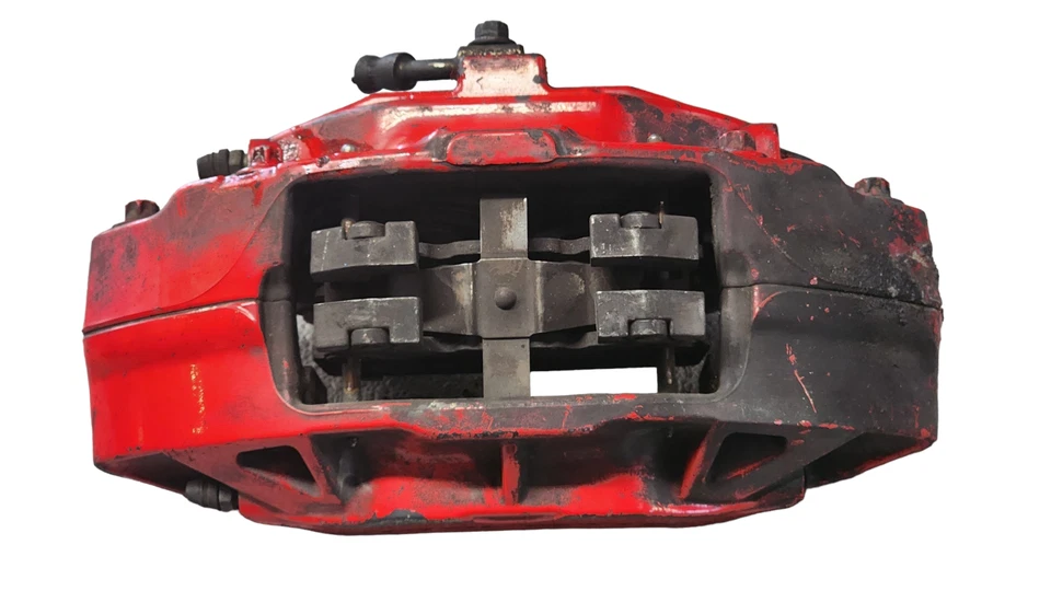 2014-2019 Chevy Corvette C7 Red Brake Caliper FRONT LEFT DRIVERS USED OEM - Image 2 of 4