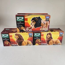 Takara Tomy ANIA Disney Lion King Scar Simba Mufasa Animal Adventure Figures Set