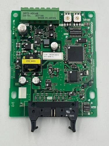 Omron DRT2-AD04B 24VDC Board Type Remote Analog Terminal Module Used