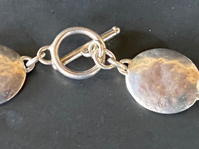 950 STERLING SILVER STATEMENT NECKLACE - image 3