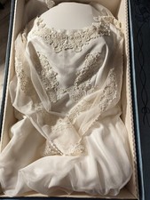 Vintage 1982 Alfred Angelo Wedding Dress and Veil