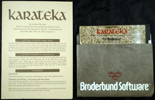 Karateka - Broderbund - Commodore 64 - Complete in Box (1985) - Picture 5 of 5