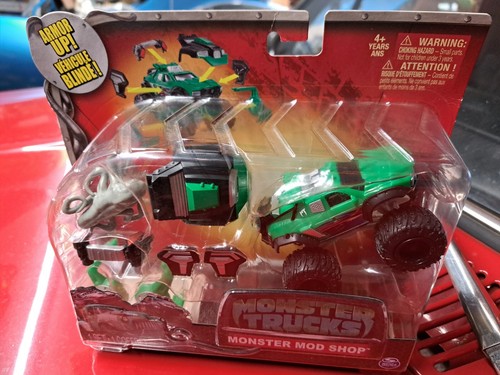 Monster Trucks Movie “Monster Mod Shop” Armor Up Modified MVP Truck New Ol Stock - Picture 13 of 13