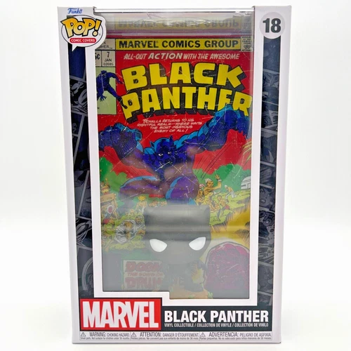 Funko POP! Marvel Comic Covers 18 BLACK PANTHER #7 • NEW
