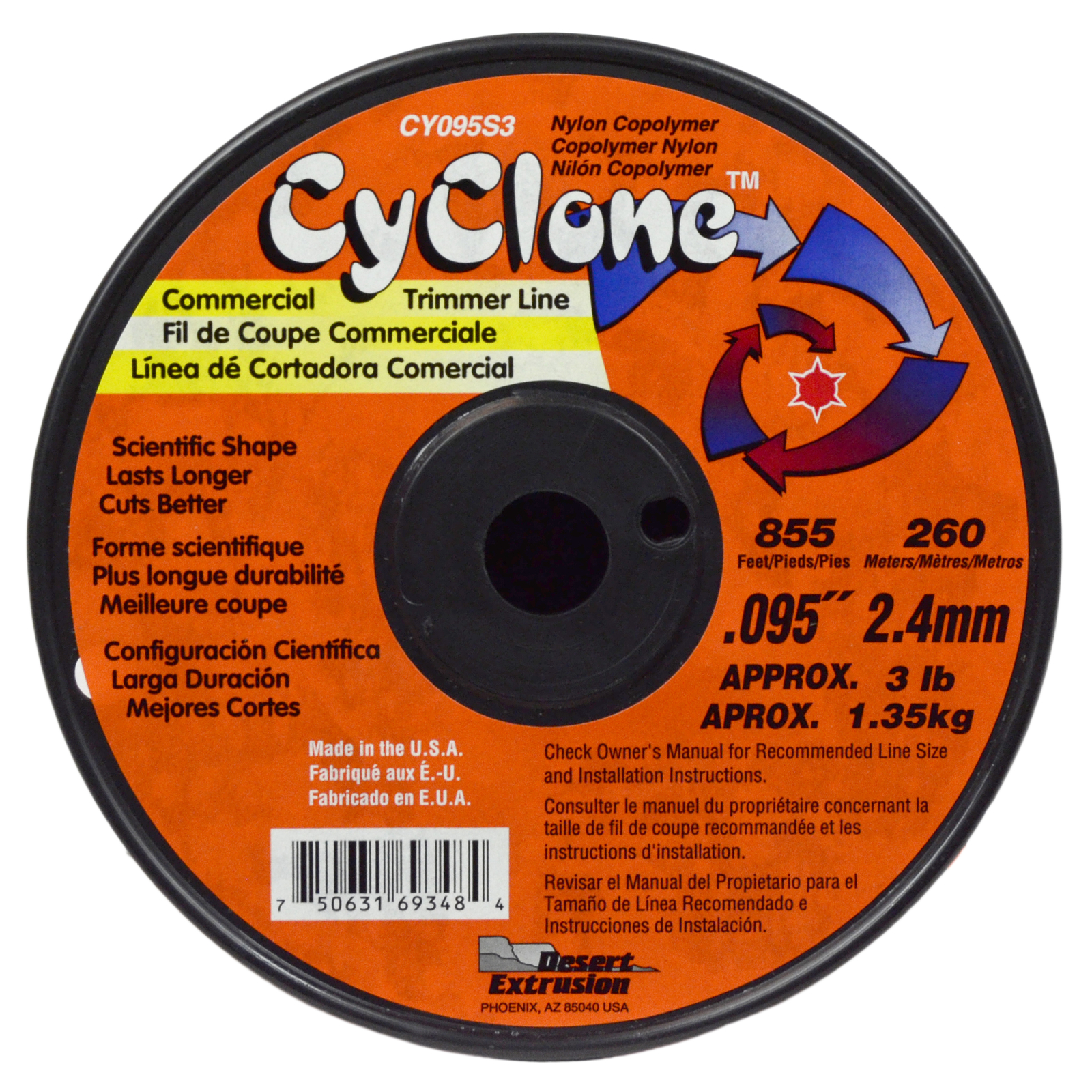 Cyclone CY095S3 .095