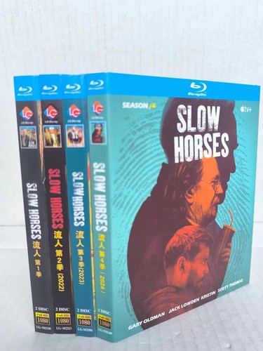 Slow Horses:Season (1-4) 8-Disc 1080P All RegionPlay Seal Box - Afbeelding 2 van 2