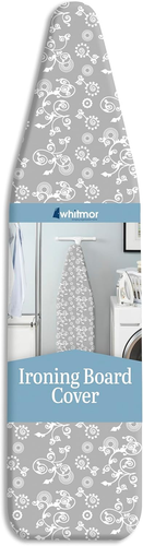 Scorch Resistant Ironing Board Cover & Pad - Grey Swirl 🧺✨