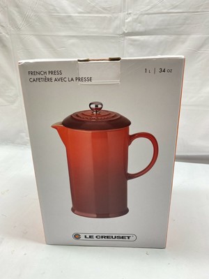 Le Creuset Enameled Coffee French Press 