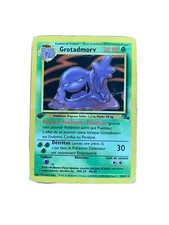 Carte Pokémon - Grotadmorv 28/62 - Fossile Wizards - Edition 1 - FR