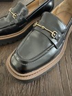 Sam Edelman Laurs Lug Sole Womens Size 9.5 M Black Platform Loafers — photo 2
