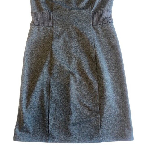 NWT SPENSE Sheath Dress Workwear Career Buttons Charcoal Gray Size Med - Picture 8 of 13