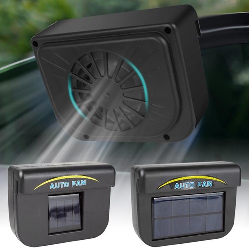 Universal Mini Solar Car Exhaust Fan Window Windshield Exhaust Port Exhaust F5T3 - Picture 4 of 16