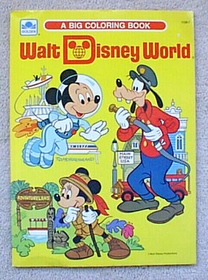 walt disney world mickey mouse coloring book walt disney