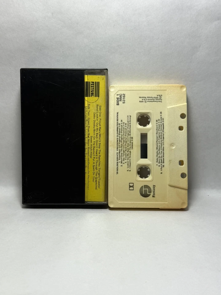 Creedence Clearwater Revival – 20 Golden Greats, AUS Cassette - Image 2 of 2