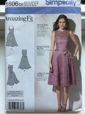 Simplicity  Dress Sewing Pattern Uncut Size 4-12