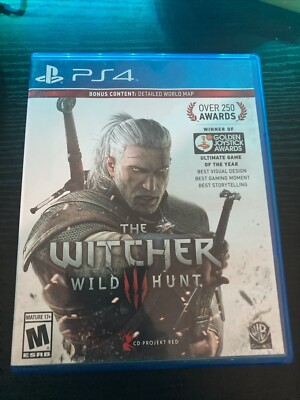Witcher 3: Wild Hunt (PlayStation 4, 2015)