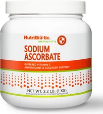 - Sodium Ascorbate Buffered Vitamin C Powder, 2.2 Lb | Vegan, Non-Acidic & Ea...