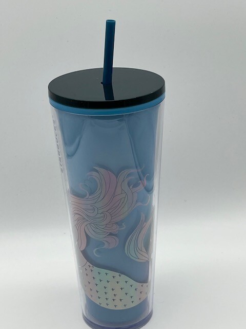 Starbucks 2021 Siren Design Color Changing Tumbler Cold Cup 24oz
