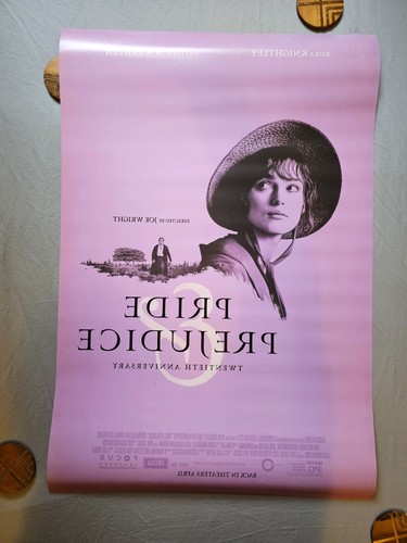 Pride & Prejudice Anniversary Movie Poster 27x40 DS (2 Posters) - Picture 5 of 5