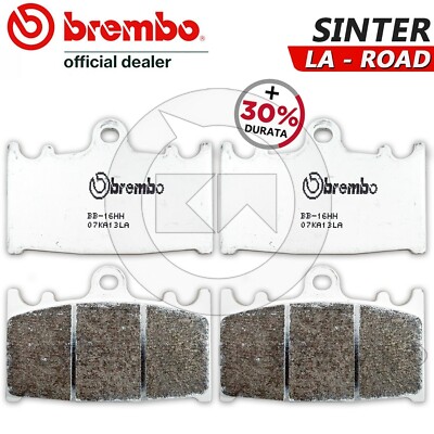 4 BREMSBELÄGE VORNE BREMBO LA SINTER KAWASAKI ZZR 600 1993 - 2006