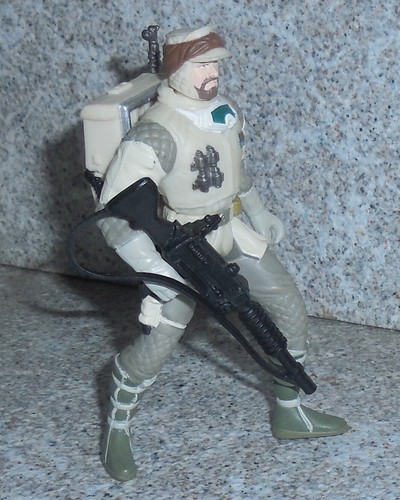 Star Wars Power of the Force HOTH REBEL SOLDIER Kenner Potf - Picture 2 of 3