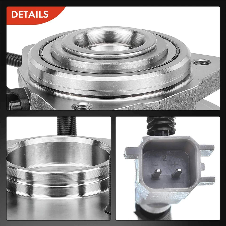 2 uds cubo de rueda juego de cojinete de rueda delantero para Jeep Commander XH XK Grand Cherokee III WK WH - Imagen 3 de 4