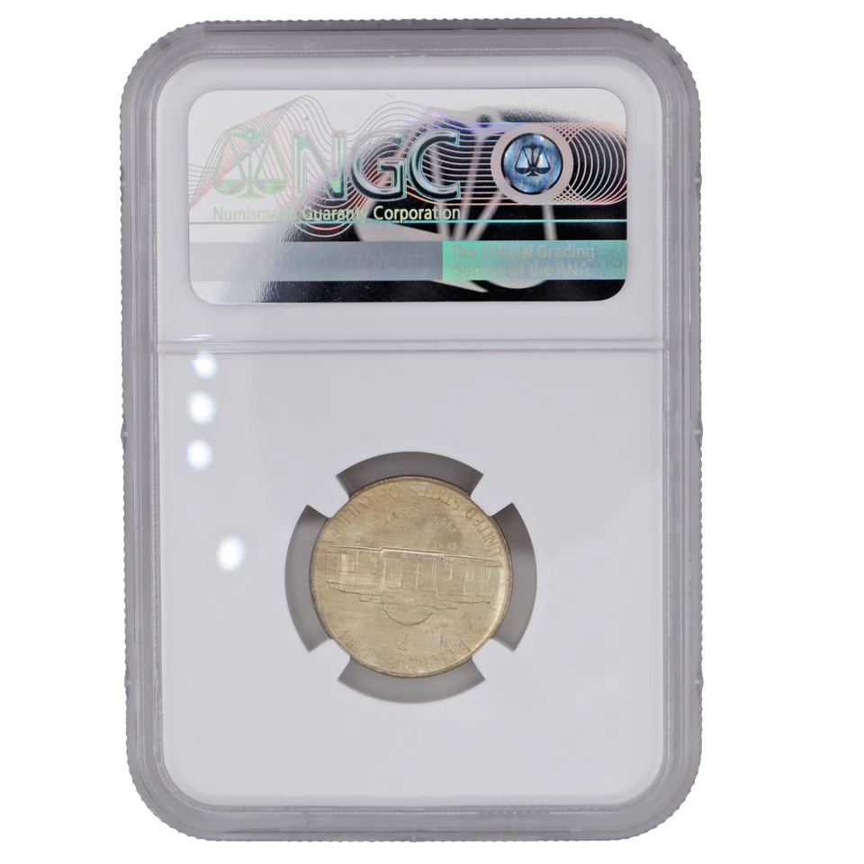 💥 1944-P Jefferson Silver War Nickel — PCGS MS66 - Image 2 of 2