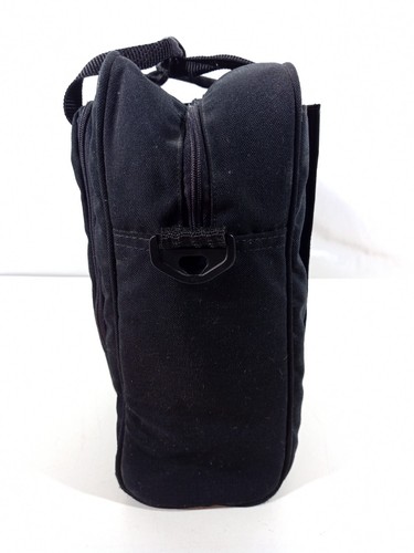 Vintage Apple Logo Macintosh Black Canvas Laptop Sleeve Case Bag 15"x13"x6" - Picture 5 of 10
