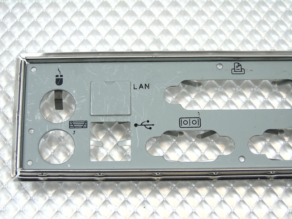 Gigabyte GA-7VM266 Rev 1.0 Desktop PC Motherboard I/O Plate Shield ...