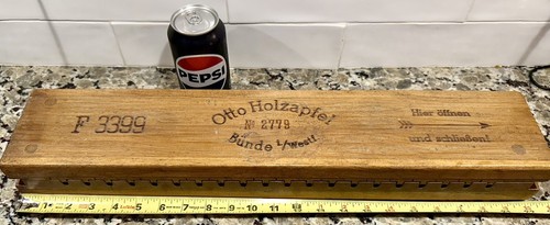 Prensa de cigarros Otto Holzapfel F 3399, tamaño no. 2779, Bunde, Westfalia, Alemania - Imagen 10 de 12