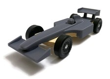 Pinewood Car Derby 3D Printed Body Kit F1 Race Car