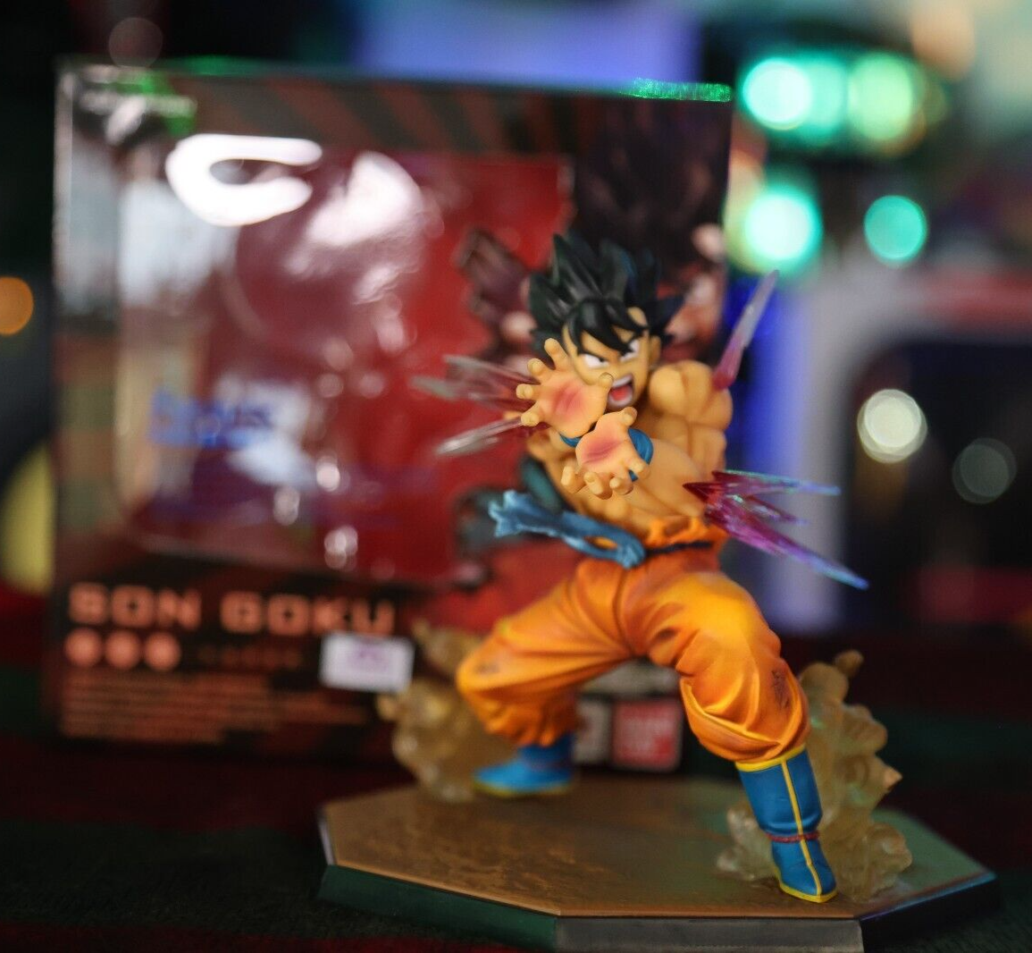 Bandai Tamashii Nations Figuarts Zero Son Goku Kamehameha Statue – Dragon Ball Z Action Figure With Display Base