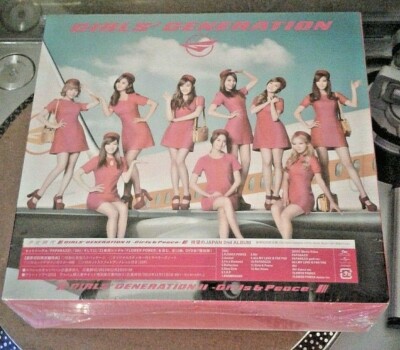 Girls Generation 2nd Japan Album Girls And Peace Deluxe Edition SNSD Kpop BoA IU