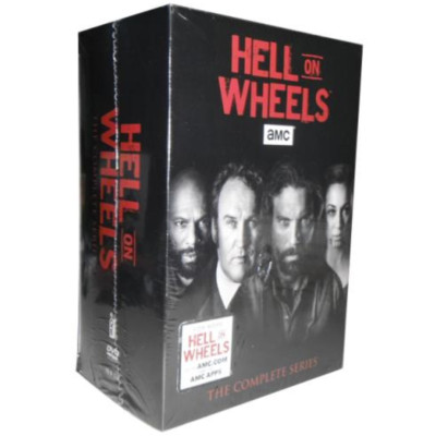 Hell on Wheels: The Complete Series [17-disc DVD] USPS free shipping