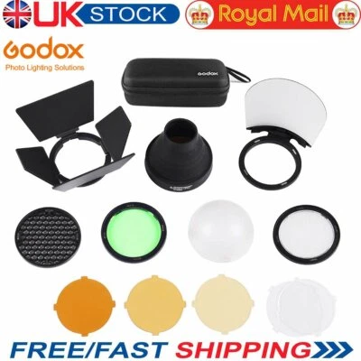 Godox AK-R1 Kit accessori filtri diffusore snoot a nido d'ape per AD200 H200R UK